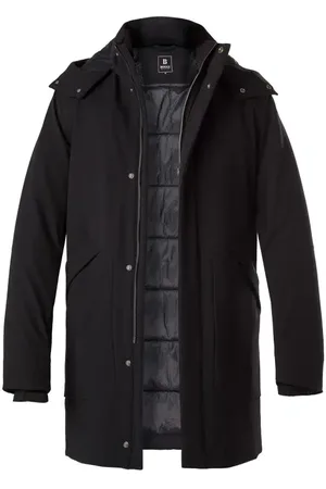 Boggi Milano Herren Parka unifarben