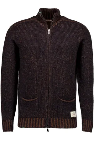 BOB der Bär Herren Cardigan unifarben