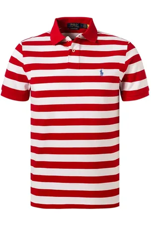 Ralph Lauren Herren Polo-Shirt gestreift Slim Fit