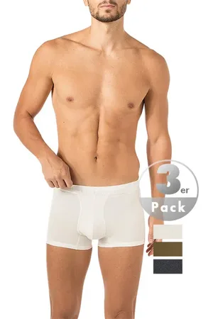 Calvin Klein Herren Trunks Baumwolle & Mix unifarben