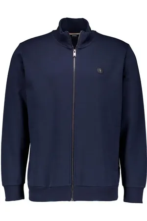 HUGO BOSS Herren Sweatjacke unifarben