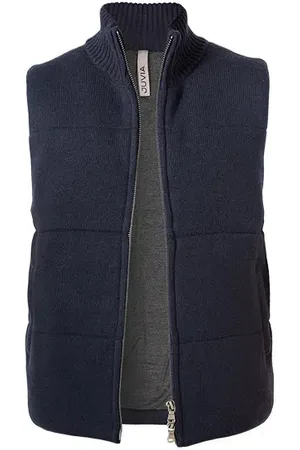 Juvia Herren Strickweste unifarben