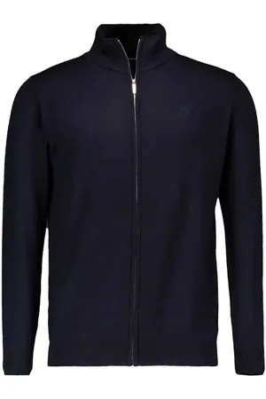 Karl Lagerfeld Herren Cardigan unifarben