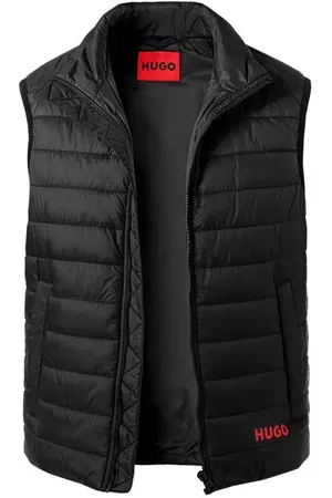 HUGO BOSS Herren Steppweste unifarben