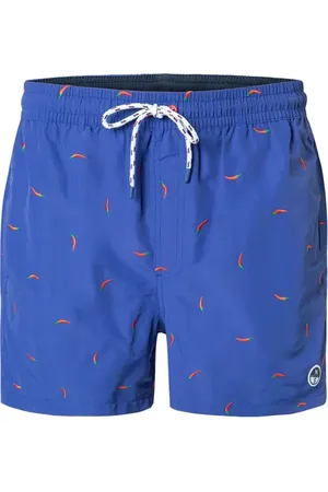 North Sails Herren Badeshorts Mikrofaser Gemustert