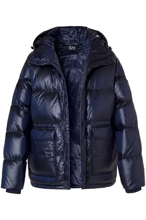EA7 Herren Daunenjacke unifarben