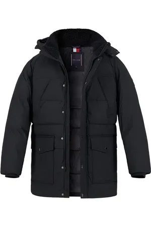 Tommy Hilfiger Herren Parka unifarben