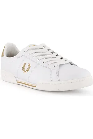 Fred Perry Herren Sneaker Glattleder