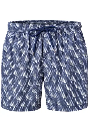 Boggi Milano Herren Badeshorts Gemustert