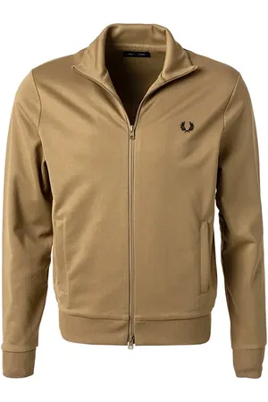 Fred Perry Herren Sweatjacke unifarben