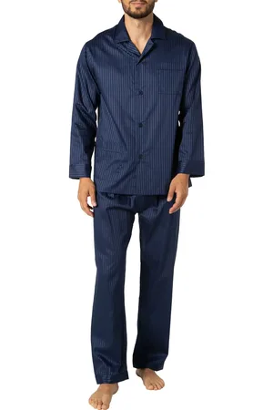Novila Herren Pyjama Baumwolle & Mix Gestreift