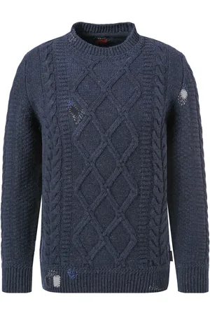 BOB der Bär Herren Pullover unifarben