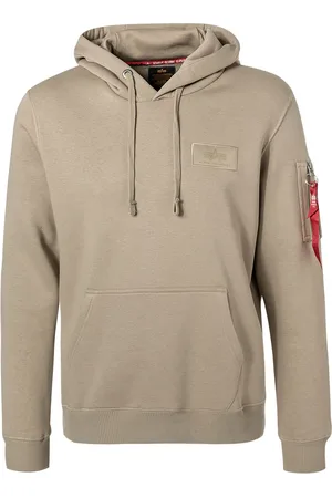 Alpha Industries Herren Hoodie unifarben