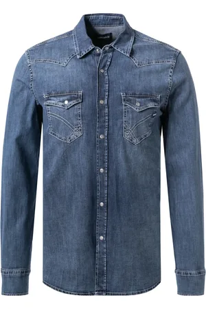 GAS Herren Jeanshemd