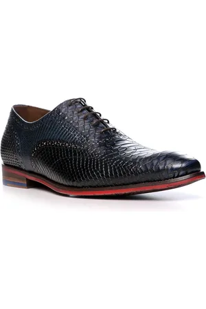 Floris van Bommel Herren Schuhe Leder geprägt
