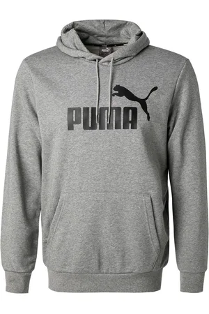 PUMA Herren Hoodie Baumwolle & Mix unifarben