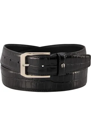 Aigner Herren Gürtel Leder geprägt
