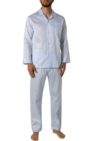 Novila Herren Pyjama Baumwolle & Mix Gestreift