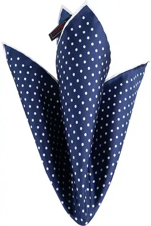 Ascot Herren Einstecktuch Seide Gemustert