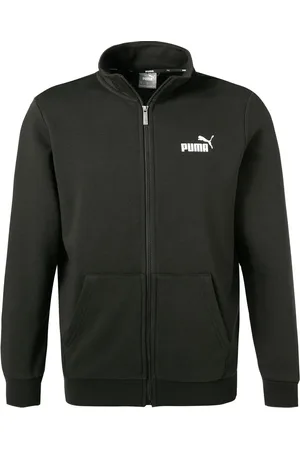 PUMA Herren Sweatjacke Baumwolle & Mix unifarben