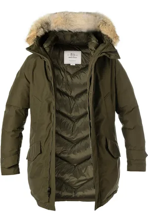Woolrich Herren Daunenparka unifarben