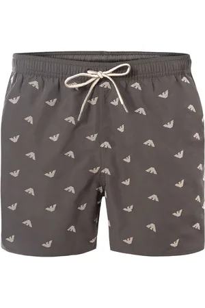 Emporio Armani Herren Badeshorts Mikrofaser Gemustert