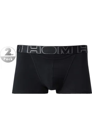 Hom Herren Trunks Baumwolle & Mix unifarben