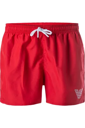 Emporio Armani Herren Badeshorts Mikrofaser unifarben