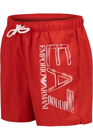 EA7 Herren Badeshorts Mikrofaser unifarben