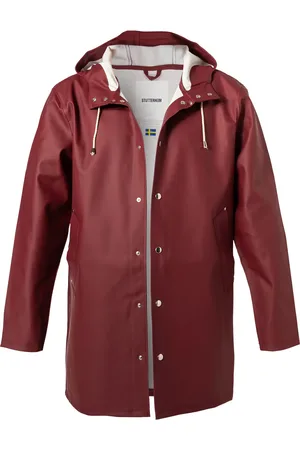 Stutterheim Herren Regenmantel unifarben