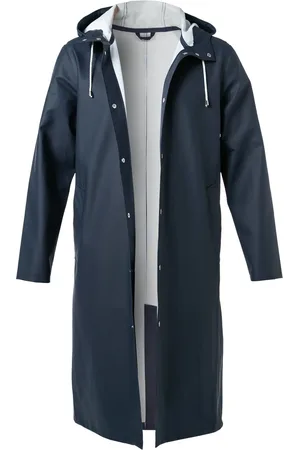 Stutterheim Herren Regenmantel unifarben