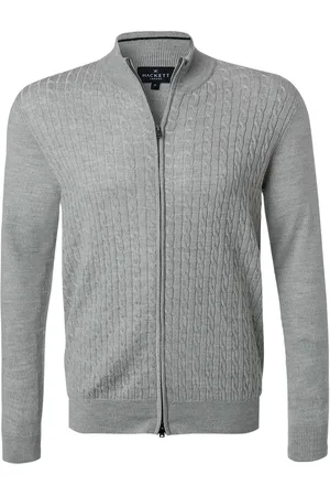 Hackett Herren Cardigan unifarben