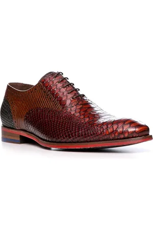 Floris van Bommel Herren Schuhe Leder geprägt