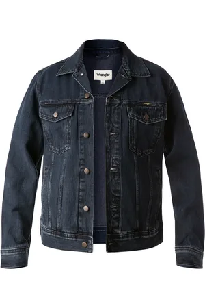 Wrangler Herren Jeansjacke unifarben