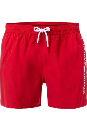 Emporio Armani Herren Badeshorts Mikrofaser unifarben