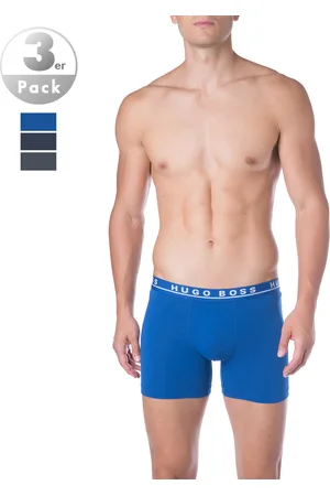 HUGO BOSS Herren Trunks Baumwolle & Mix unifarben