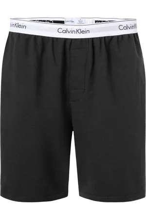 Calvin Klein Herren Sweatshorts Baumwolle & Mix unifarben