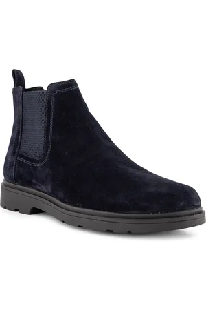 Geox Herren Chelsea Boots Velours