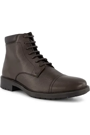Geox Herren Schnürboots Glattleder