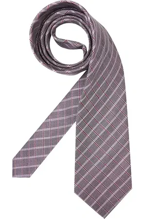 Cerruti 1881 Herren Krawatte Gemustert,College-Streifen,mit Karos