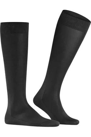 Falke Herren Kniestrümpfe Baumwolle & Mix unifarben