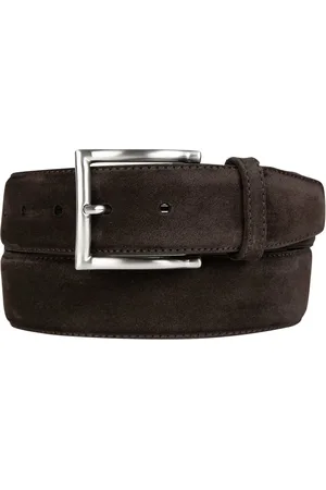 Lindenmann Herren Gürtel Veloursleder