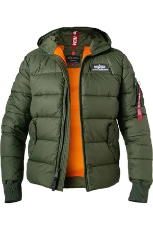 Alpha Industries Herren Steppjacke unifarben