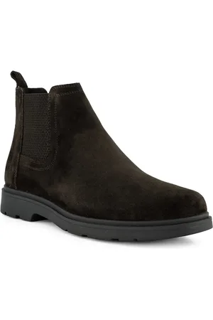 Geox Herren Chelsea Boots Velours