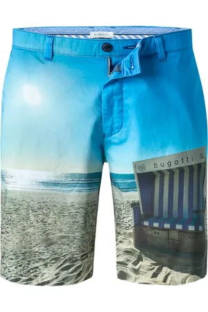 Bugatti Herren Bermudas gemustert