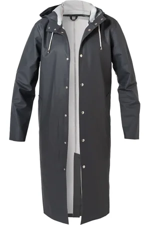 Stutterheim Herren Regenmantel unifarben