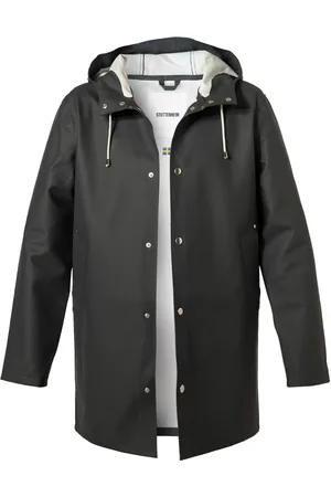 Stutterheim Herren Regenmantel unifarben