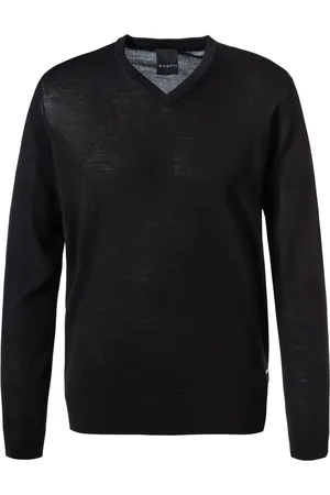 Bugatti Herren Pullover unifarben