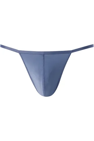 Hom Herren Stringtanga Mikrofaser/Funktion unifarben