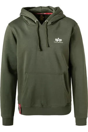 Alpha Industries Herren Hoodie unifarben